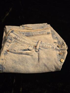 Old Navy Light Blue O G Straight Jeans